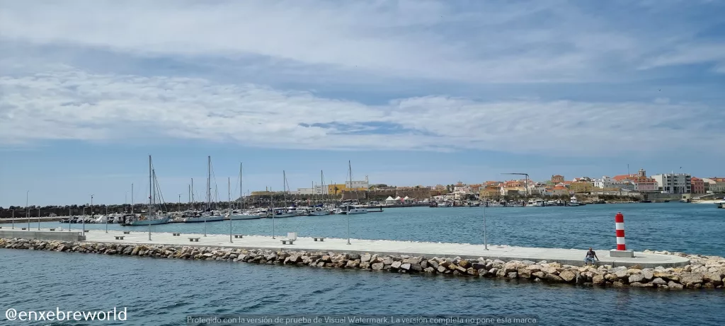 Puerto de peniche en portugal