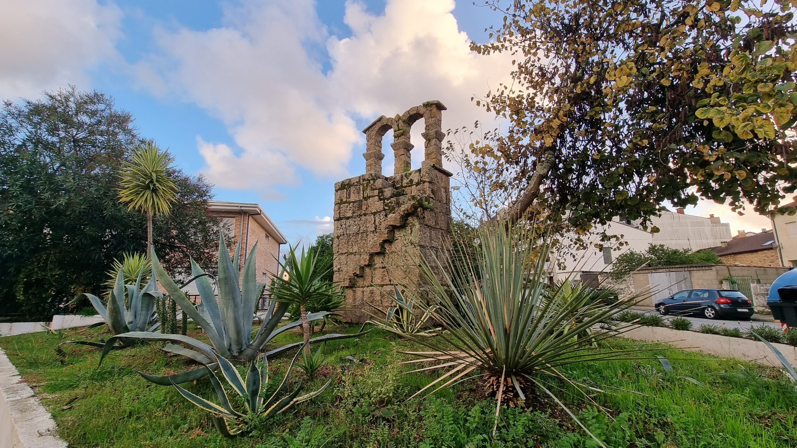 Parque infantil xardin umbrío