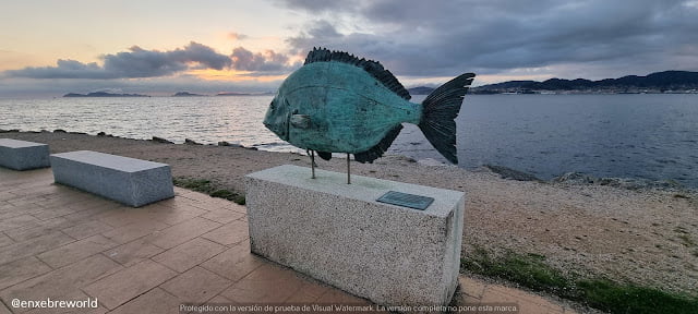 Paseo dos Peixes en Bouzas