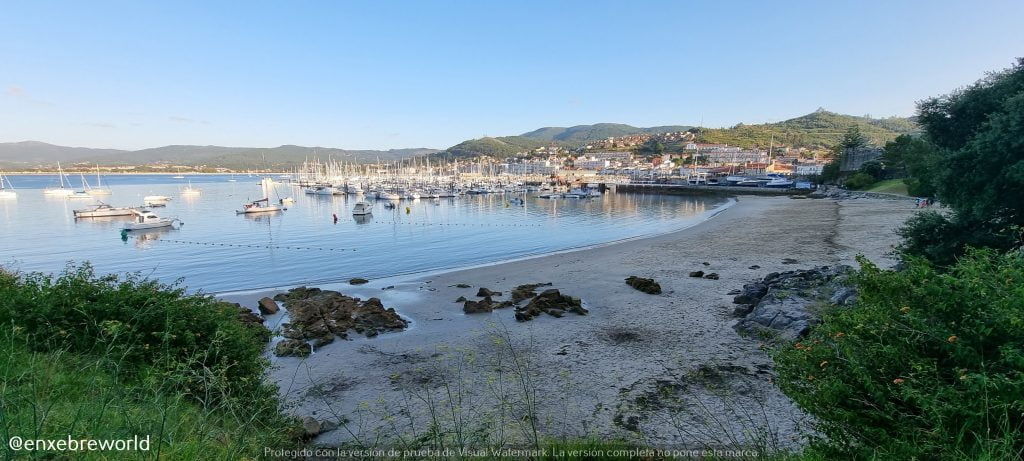 Playa de A Barbeira en Baiona