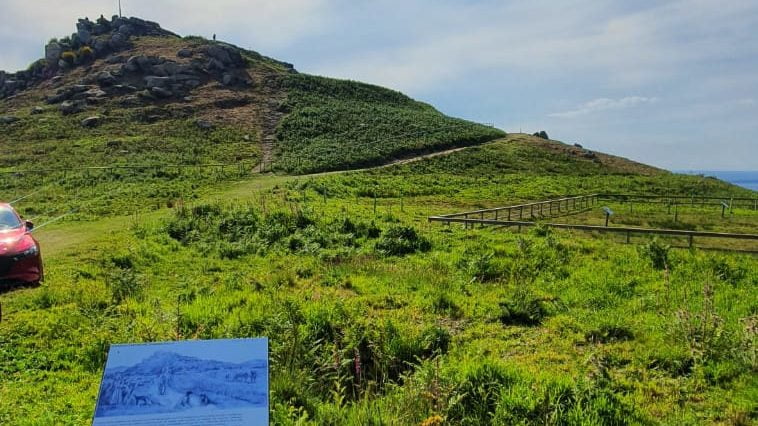 Monte do Castro en los Pulmones de Chandebrito