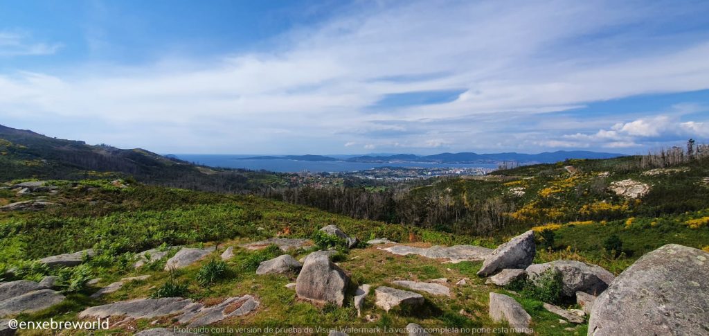 Monte das Cruces en los Pulmones de Chandebrito