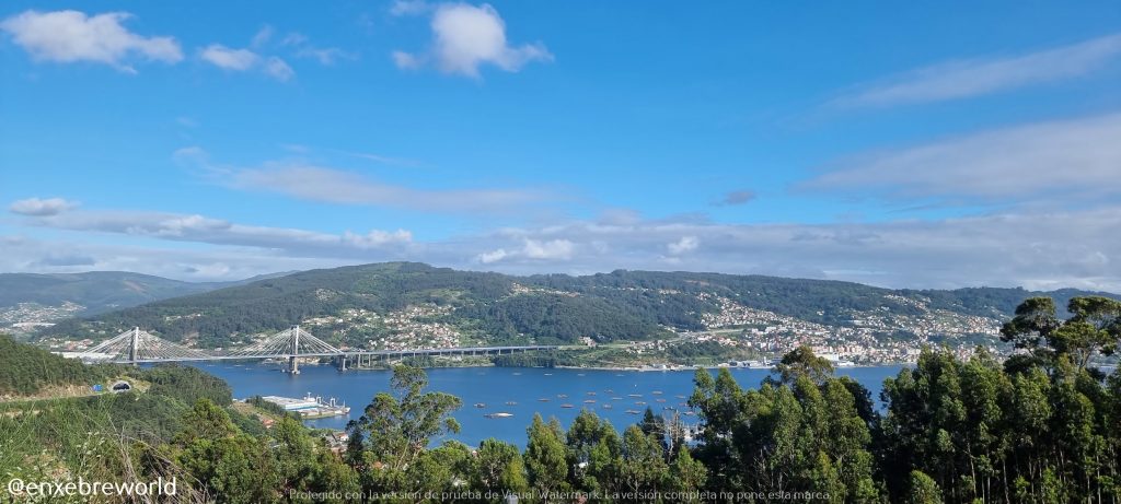 Vistas Ría de Vigo desde Domaio