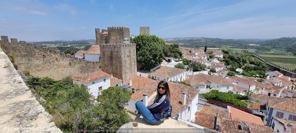 Vistas desde O Castelo de Óbidos