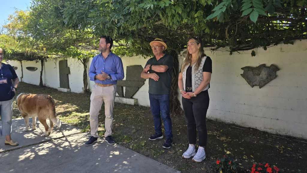Manolo Paz, Samuel Lago y Marien. Fundación manolo paz
