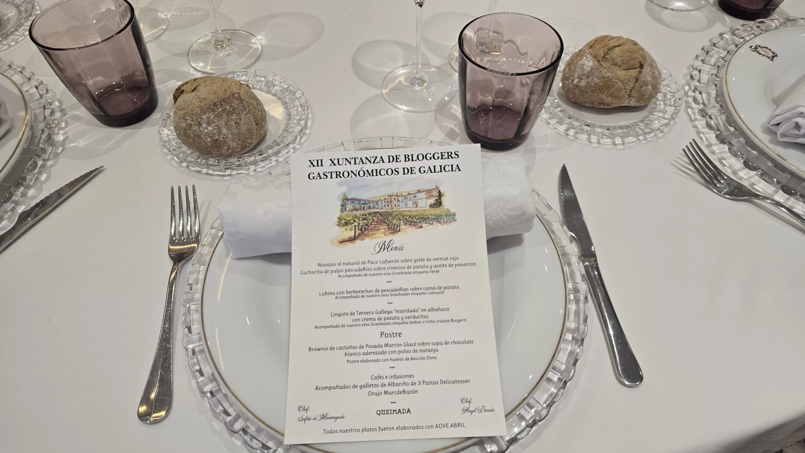 XII Xuntanza Bloggers Gastronómicos Granbazán en Vilanova de Arousa