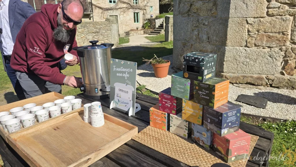 Orballo tés en Donin Paderne