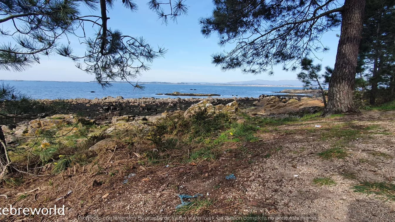 Playa Suarosas en Tragove Cambados